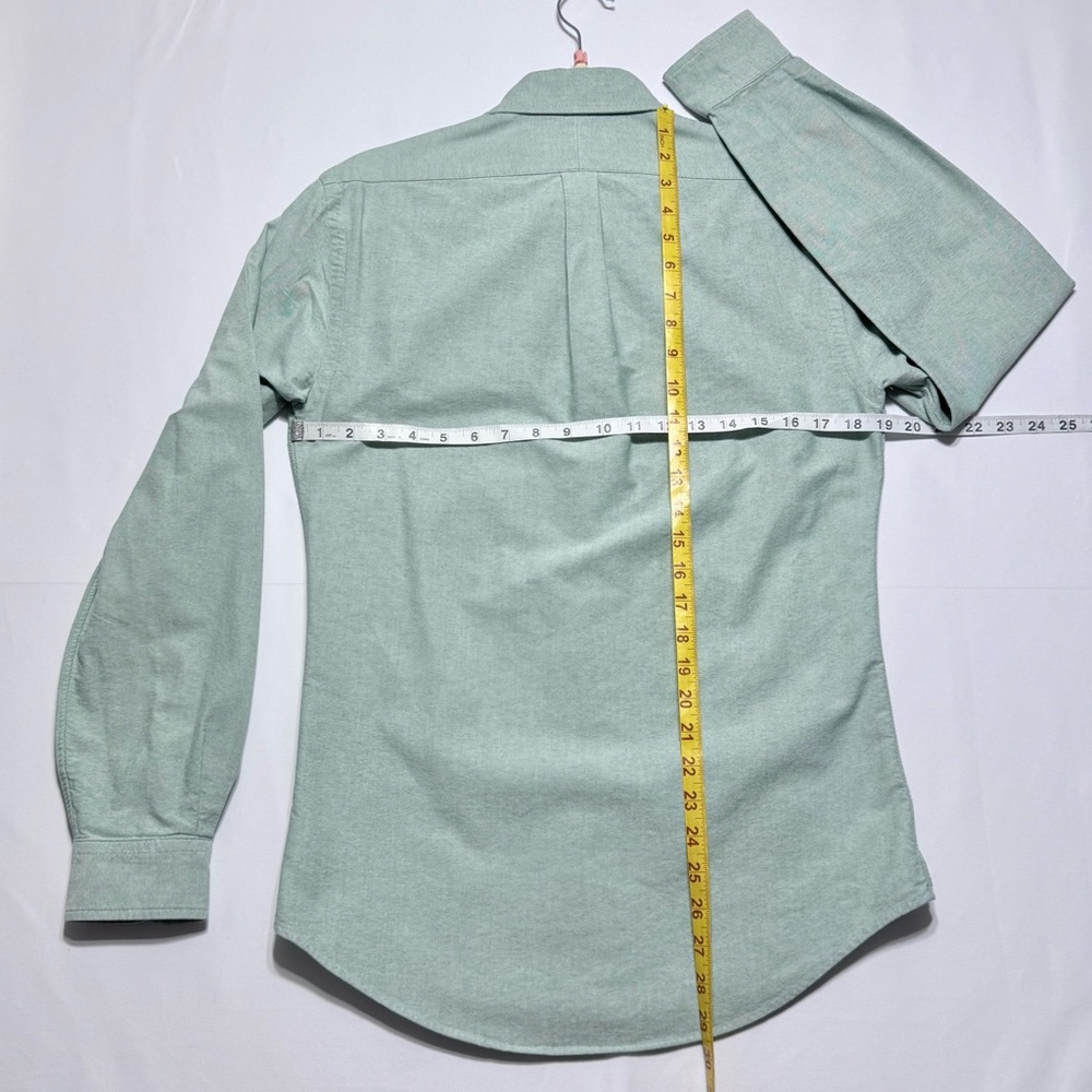 NEW Ralph Lauren Men's Green Button-Down Slim Fit Oxford Shirt Size SP Perfect - Picture 4 of 9